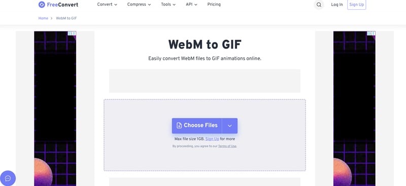 freeconvert webm to gif converter