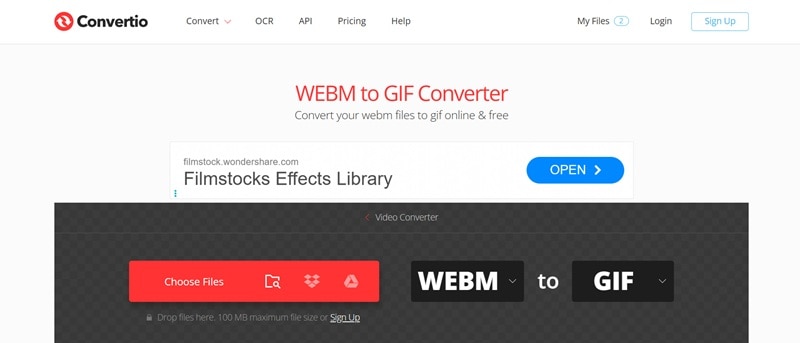 convertio webm to gif converter