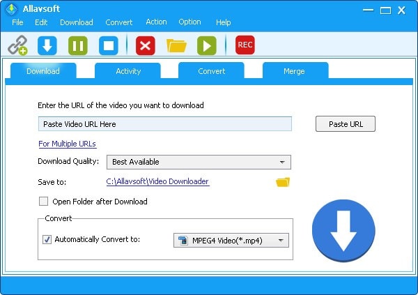 how to convert youtube to wav by allavsoft