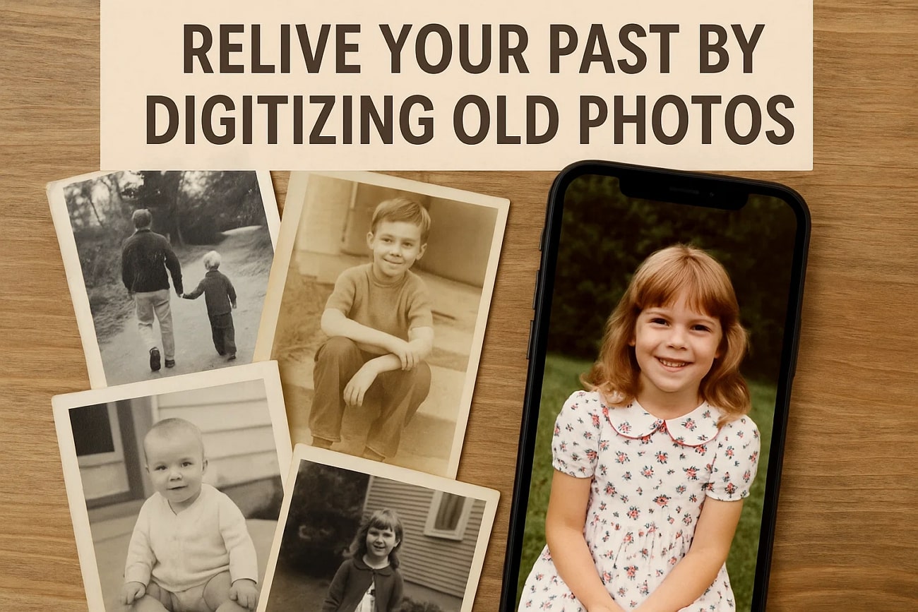turn old photos to video guide