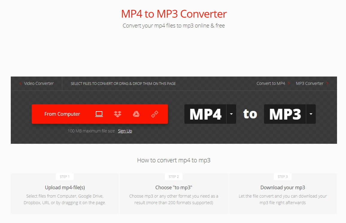 download mp4 to mp3 converter for pc