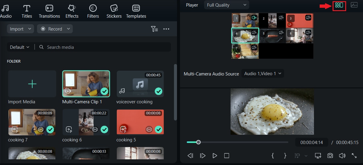 access switch multi camera