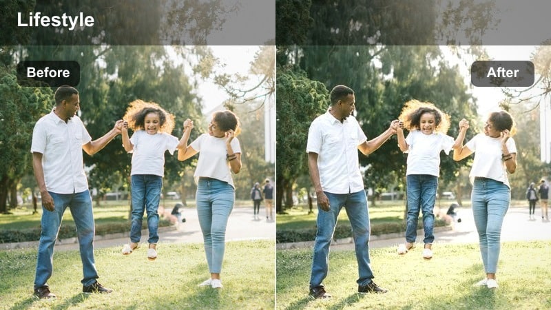 Minimal cool-toned city crosswalk scene with soft blue shadows