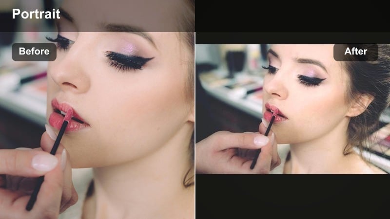 Minimalist cool-toned selfie with matte shadows for a fashion Reel