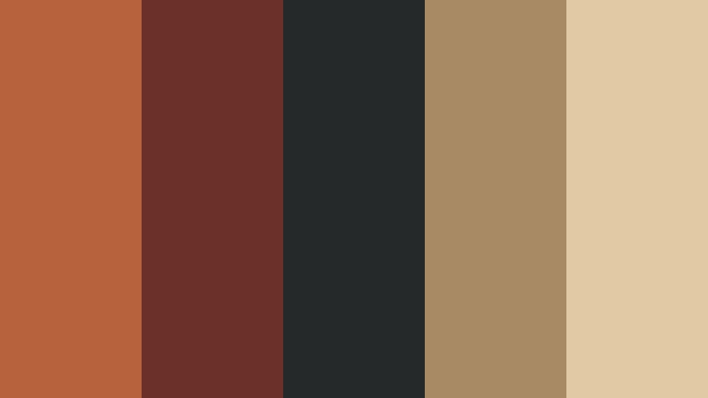 copper noir fall color palette color palette with hex codes
