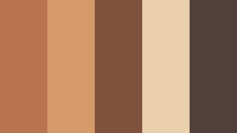 copper trail earth tone color color palette with hex codes