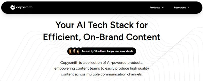 copysmith ai copywriter tool