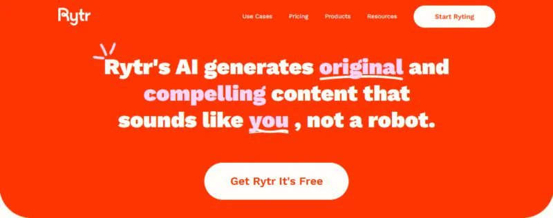 rytr ai copywriter tool