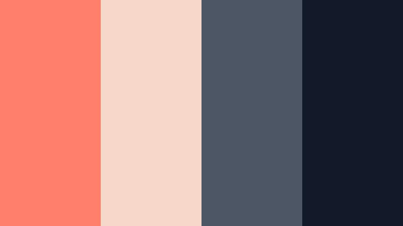 coral and charcoal luxe aurora coral color palette with hex codes