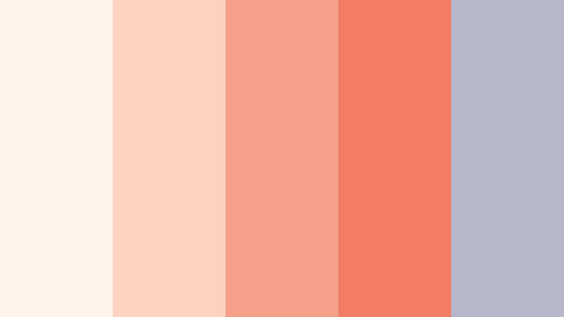 coral lace morning vintage coral color palette with hex codes