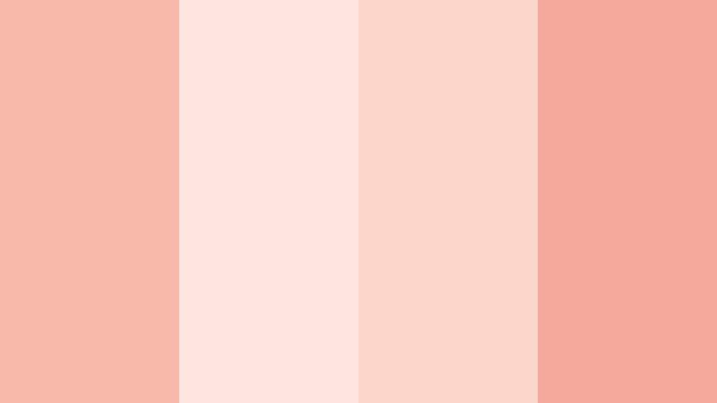 coral petal whisper vintage coral pink color palette with hex codes