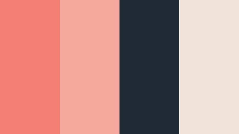 coral vinyl groove vintage coral pink color palette with hex codes