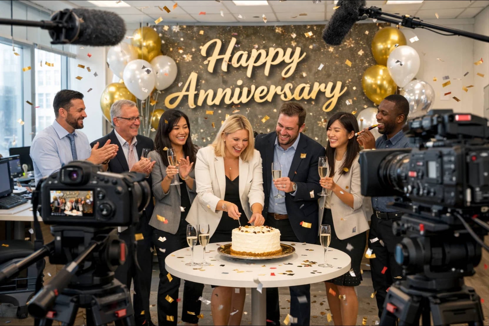 company anniversary video