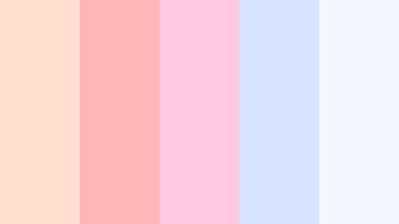 cotton candy apricot soft apricot color palette with hex codes