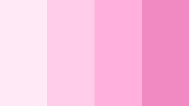 cotton candy cosmos cosmic rose color palette with hex codes