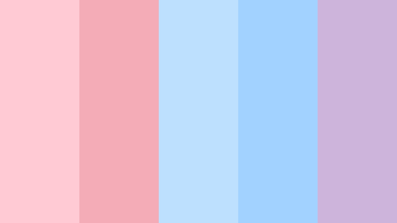 cotton candy sky bright color palette color palette with hex codes