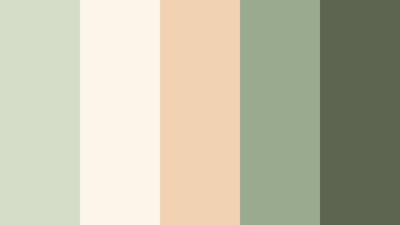 countryside daytrip desert sage color palette with hex codes