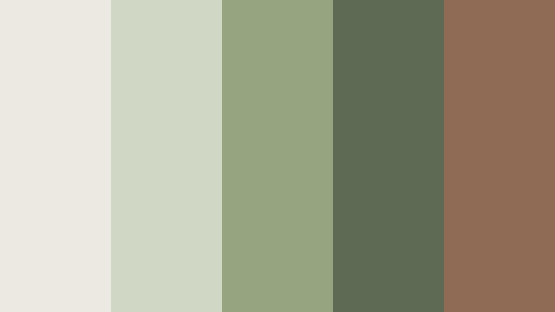 countryside porch evening meadow sage color palette with hex codes