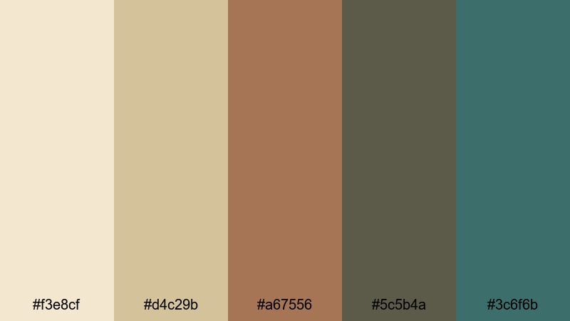 courtyard frescoes ancient egypt color palette with hex codes