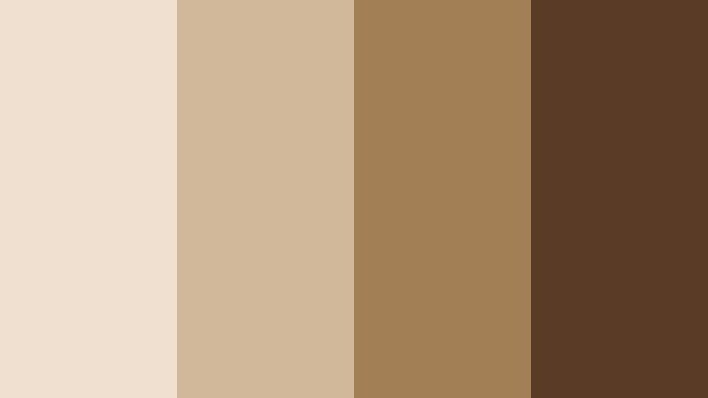 cozy cabin grain warm beige color palette with hex codes