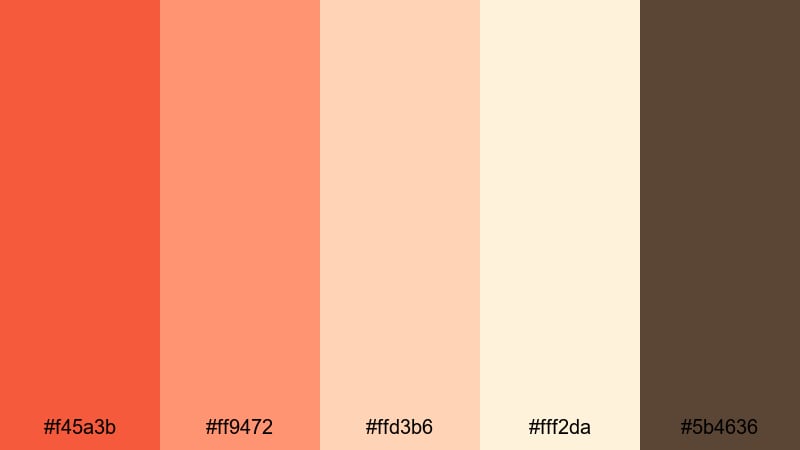 cozy kitchen glow tomato color palette with hex codes