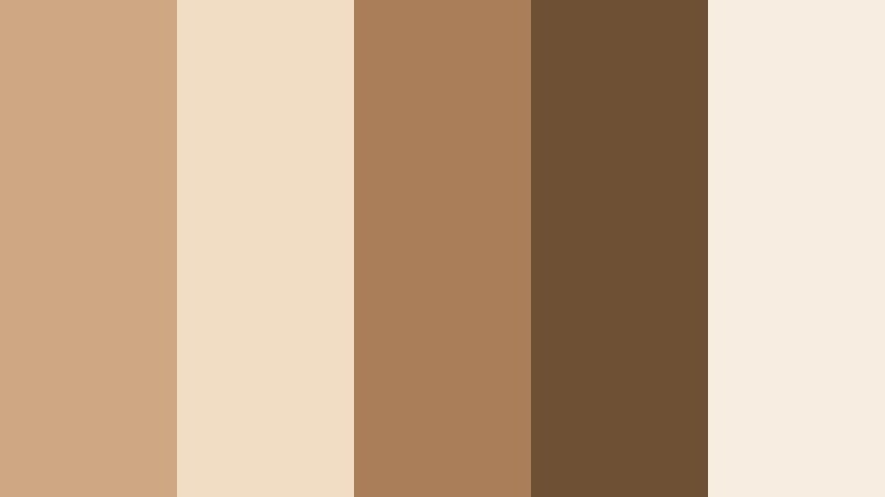 cozy knitted blanket light mocha color palette with hex codes