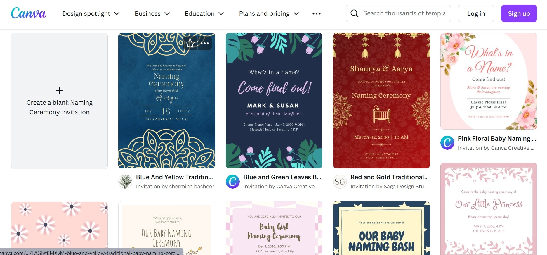 canva invitation templates