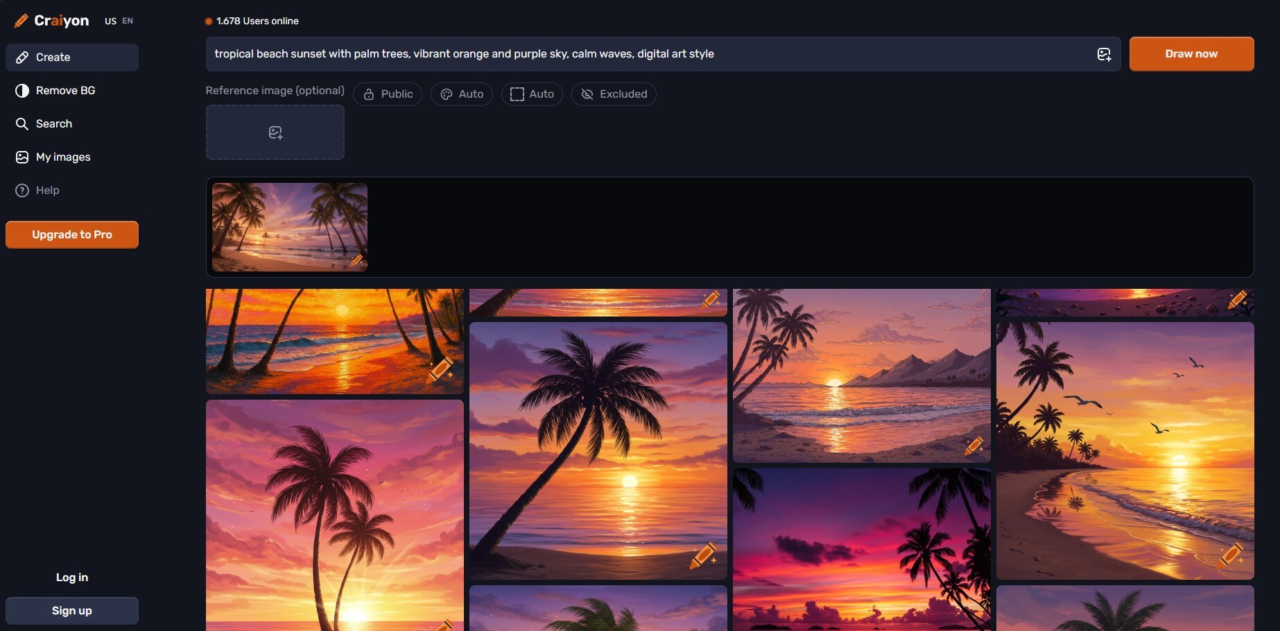 generate ai image with craiyon