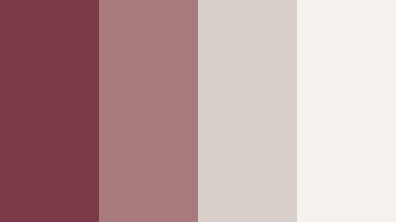 cranberry and concrete calm muted cranberry color palette with hex codes