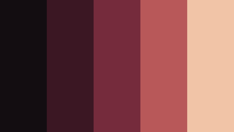 cranberry nightfall black friday color color palette with hex codes