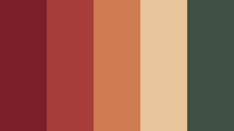 cranberry orchard thanksgiving color color palette with hex codes