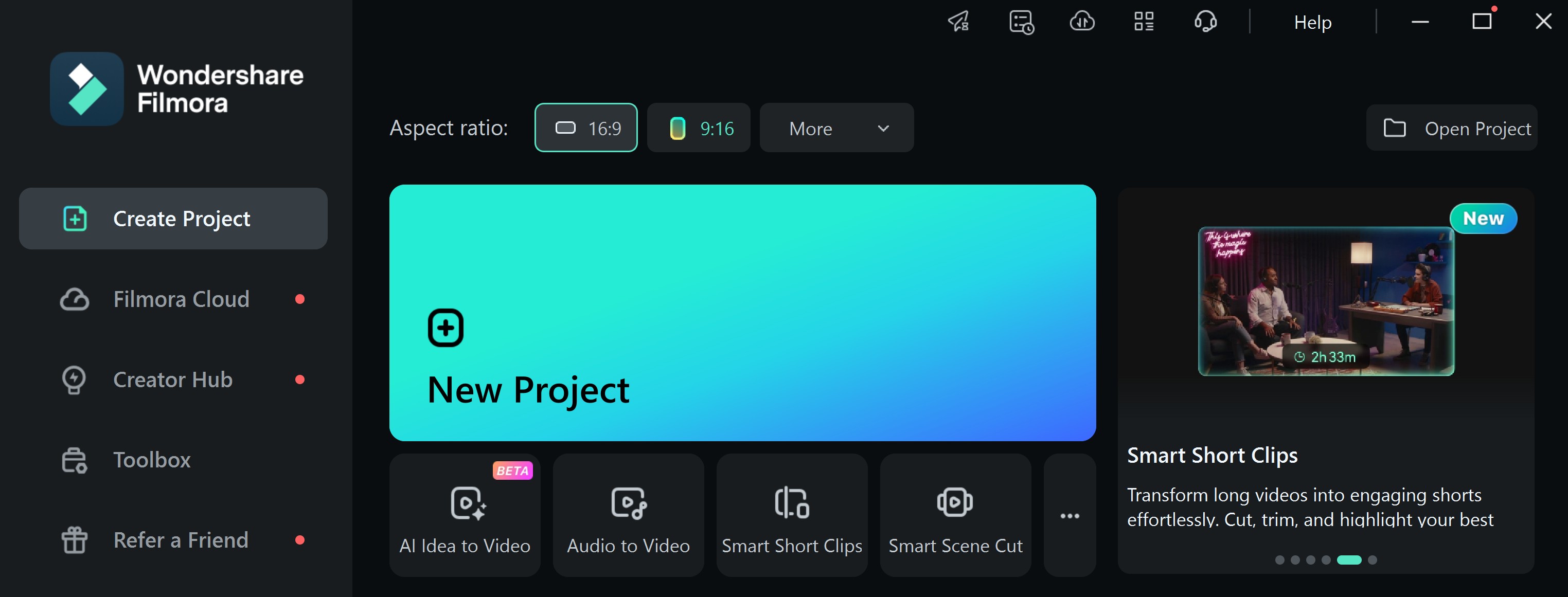 launch filmora