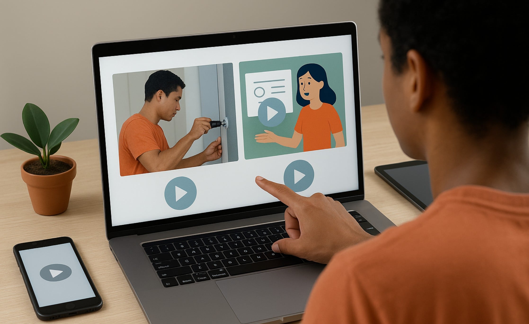 choosing instruction video style