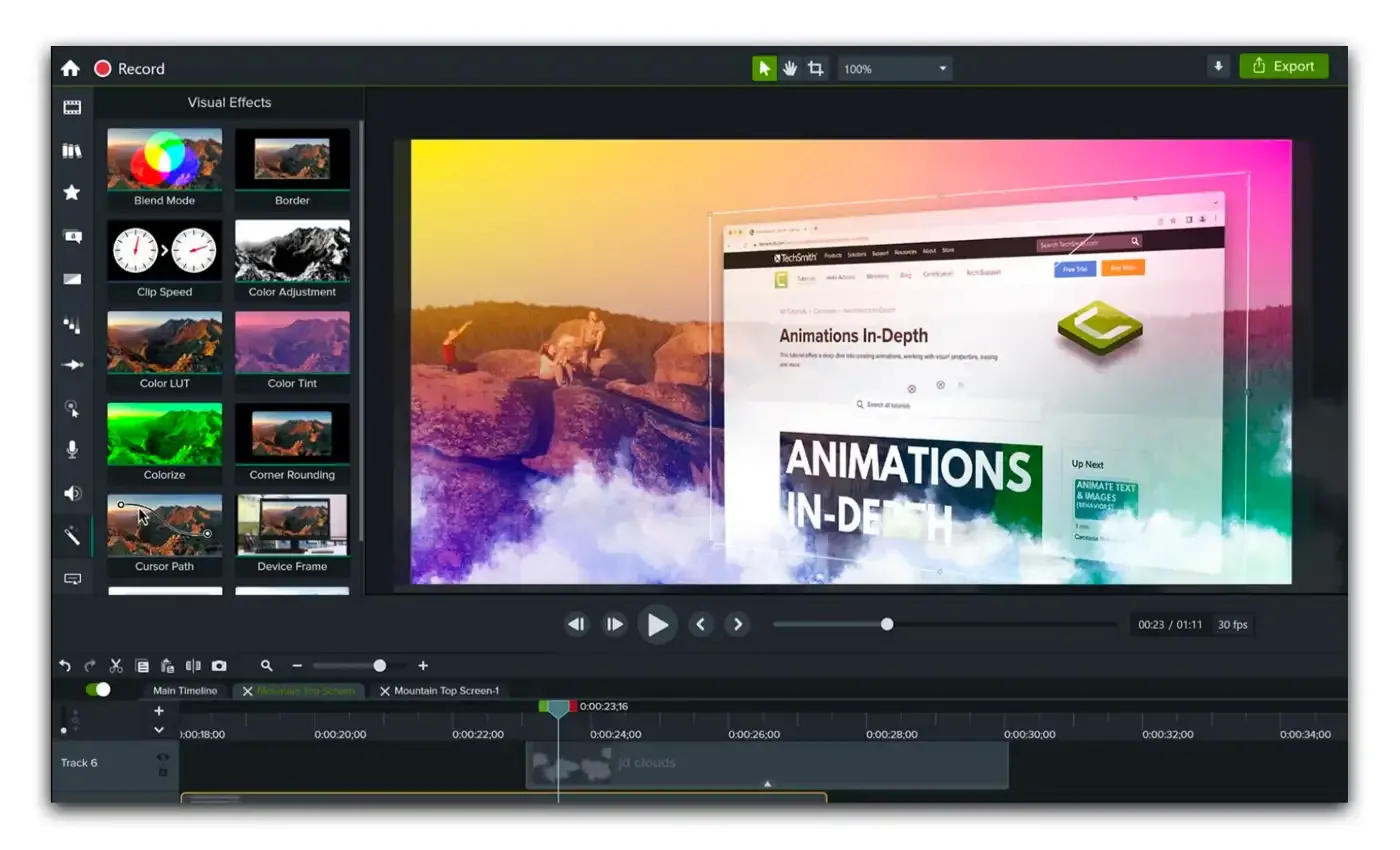 create product training videos Camtasia