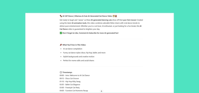 chatgpt generate script step 3