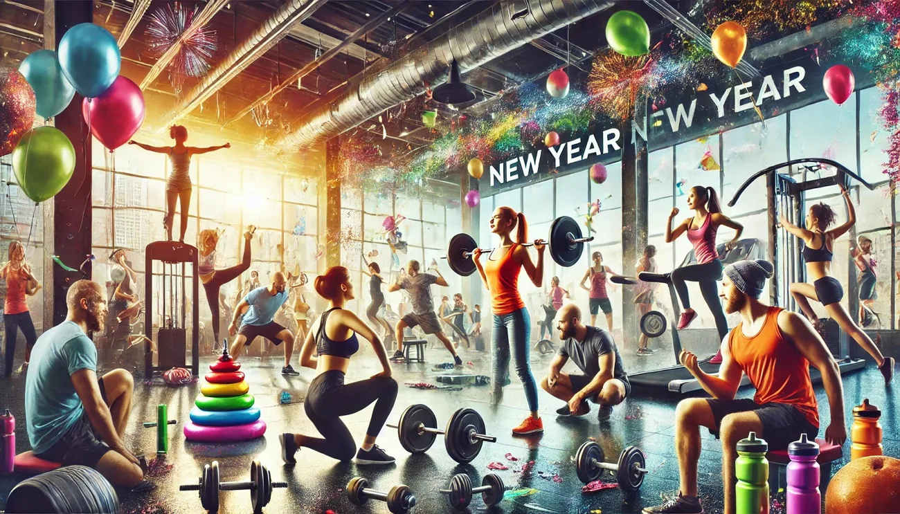 setting up new year fitness campaign