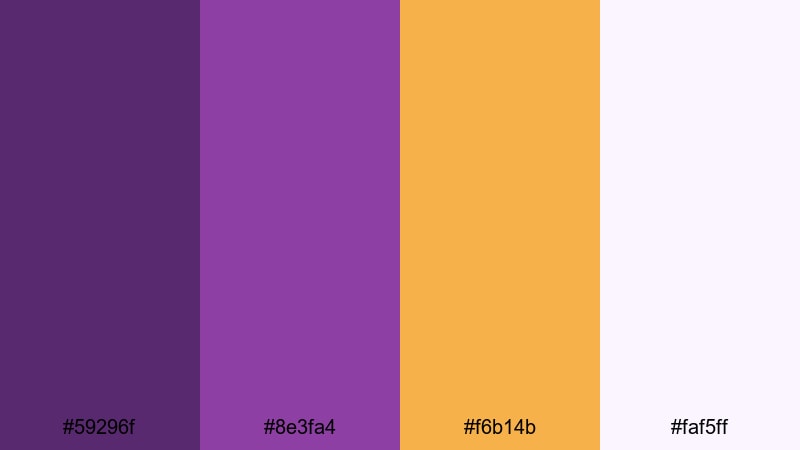 creator media kit portfolio color palette with hex codes