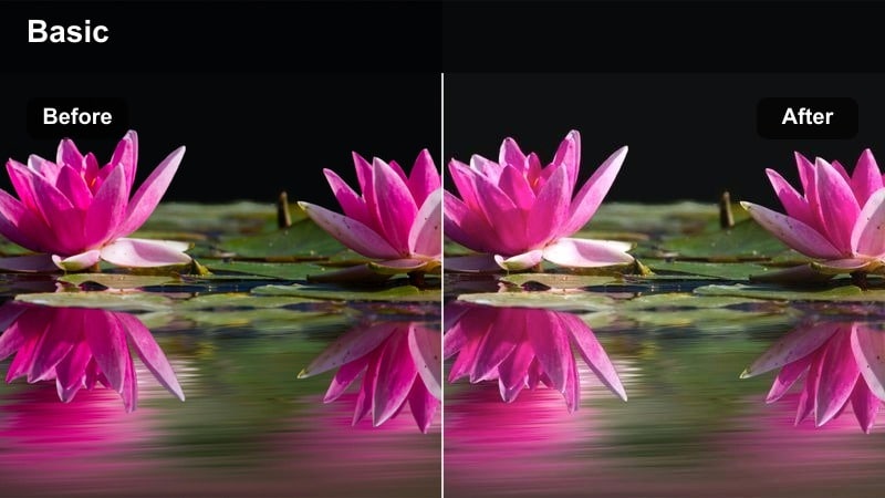 Content creator on camera with a pastel-toned background and clear soft skin tones.