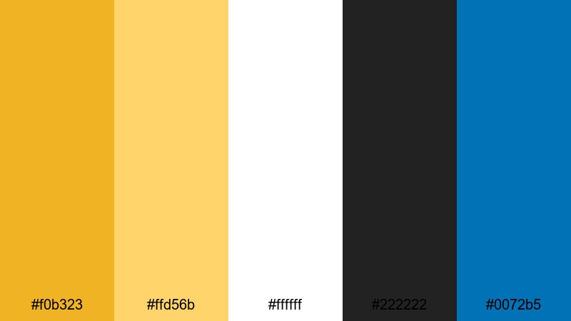 creator spotlight burst goldenrod color palette with hex codes