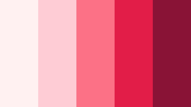 crimson heartbeat romantic color palette color palette with hex codes