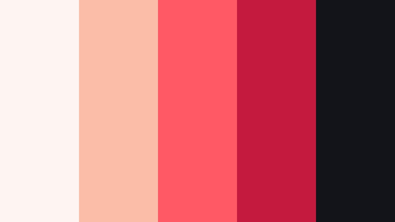 crimson sport highlight soft crimson color palette with hex codes