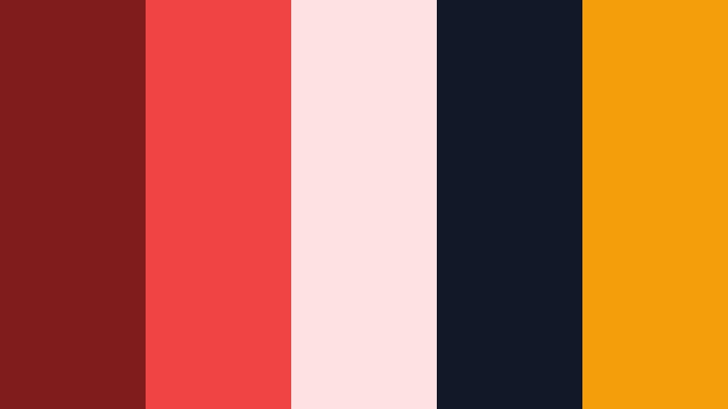 crimson valor strike character design color color palette with hex codes