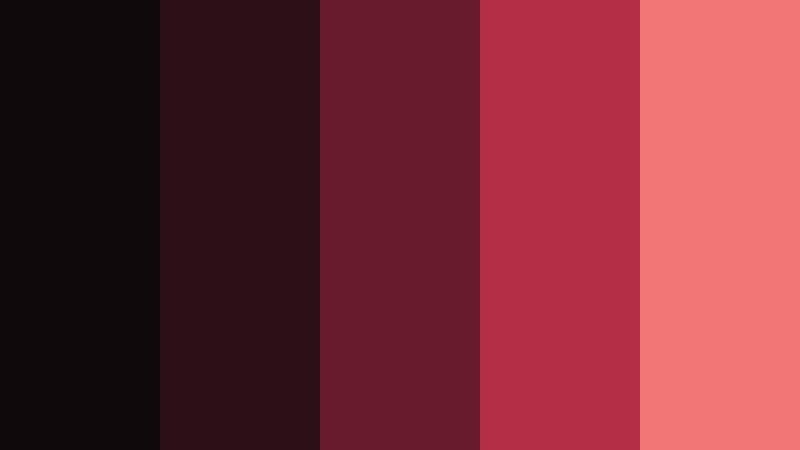 crimson voltage dark color palette color palette with hex codes