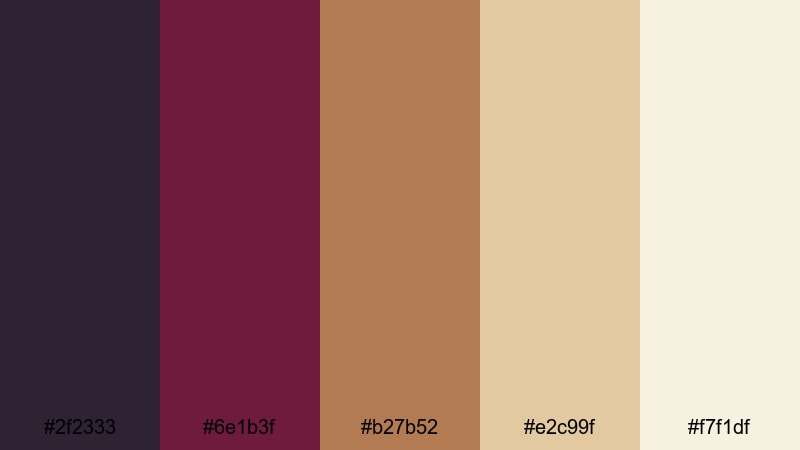 crown and tapestry medieval color palette with hex codes