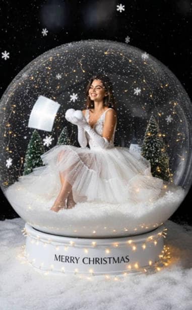 Crystal Christmas Ball