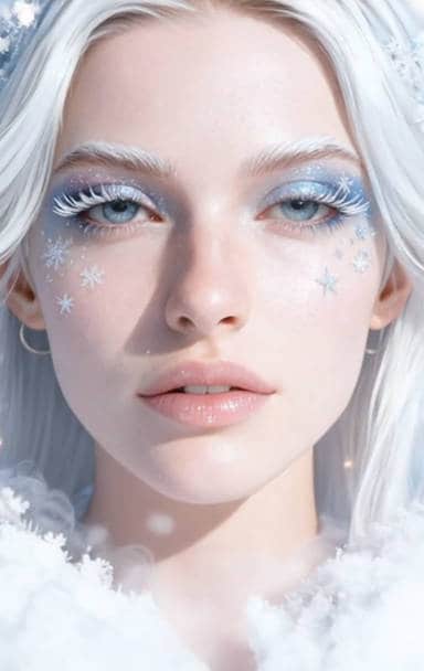 Crystal Snow Makeup