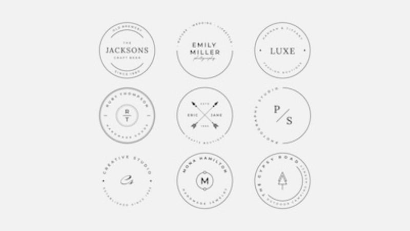 curved circular text