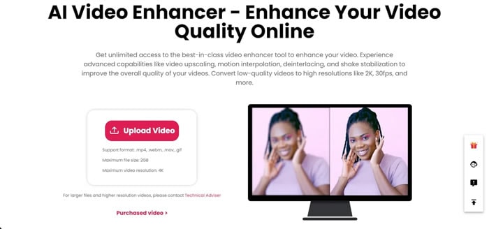 cutout pro améliorateur de qualité vidéo