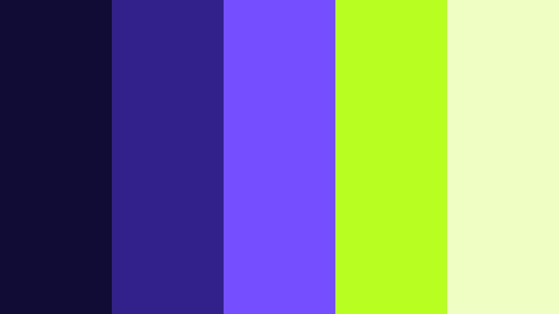 cyber glow indigo and lime cybersecurity firm color color palette with hex codes