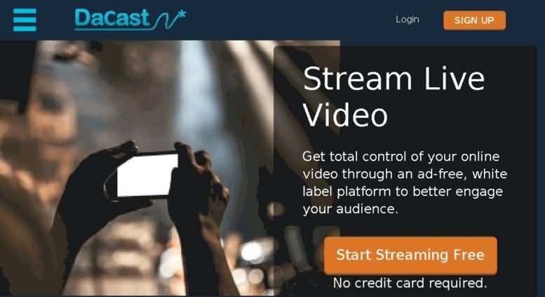 live streaming platforms - Dacast 